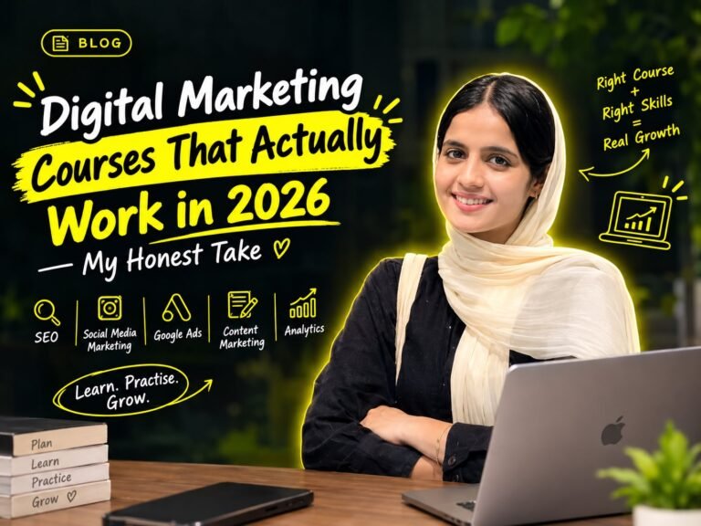 Digital Marketing Courses That Actually Work in 2026 — My Honest Take